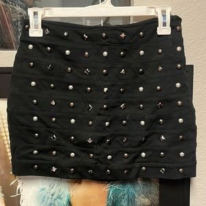 Express bling mini skirt